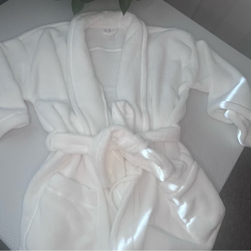 Stars Above Soft White Robe